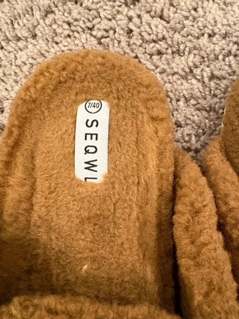 women’s Suede Slip-On Loafers in Chestnut